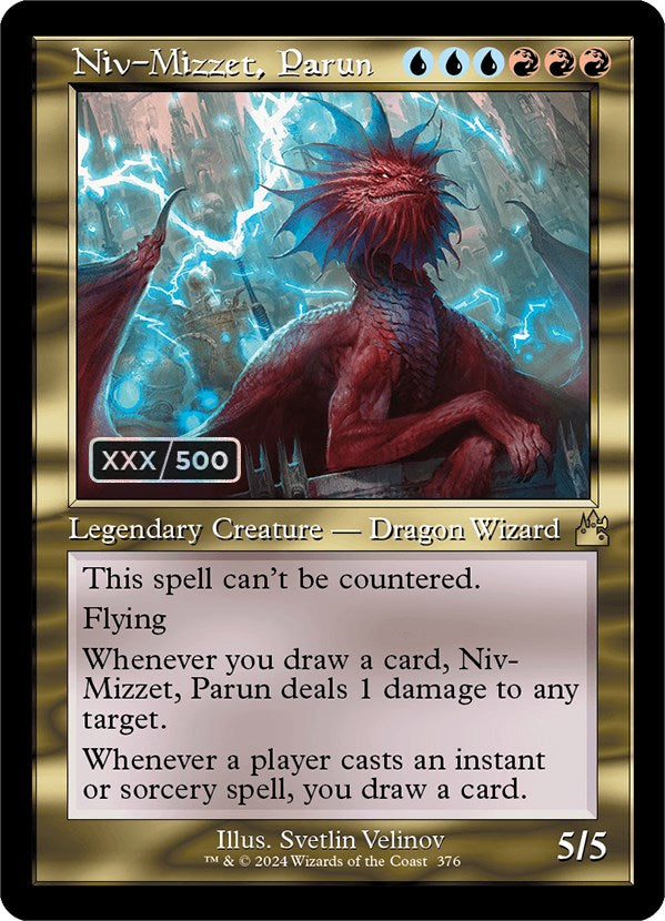 Niv-Mizzet, Parun (Retro) (Serialized) [Ravnica Remastered] | Exor Games Dartmouth