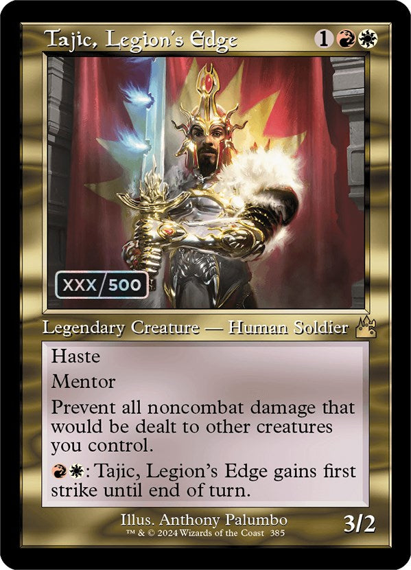 Tajic, Legion's Edge (Retro) (Serialized) [Ravnica Remastered] | Exor Games Dartmouth