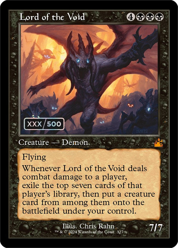 Lord of the Void (Retro) (Serialized) [Ravnica Remastered] | Exor Games Dartmouth