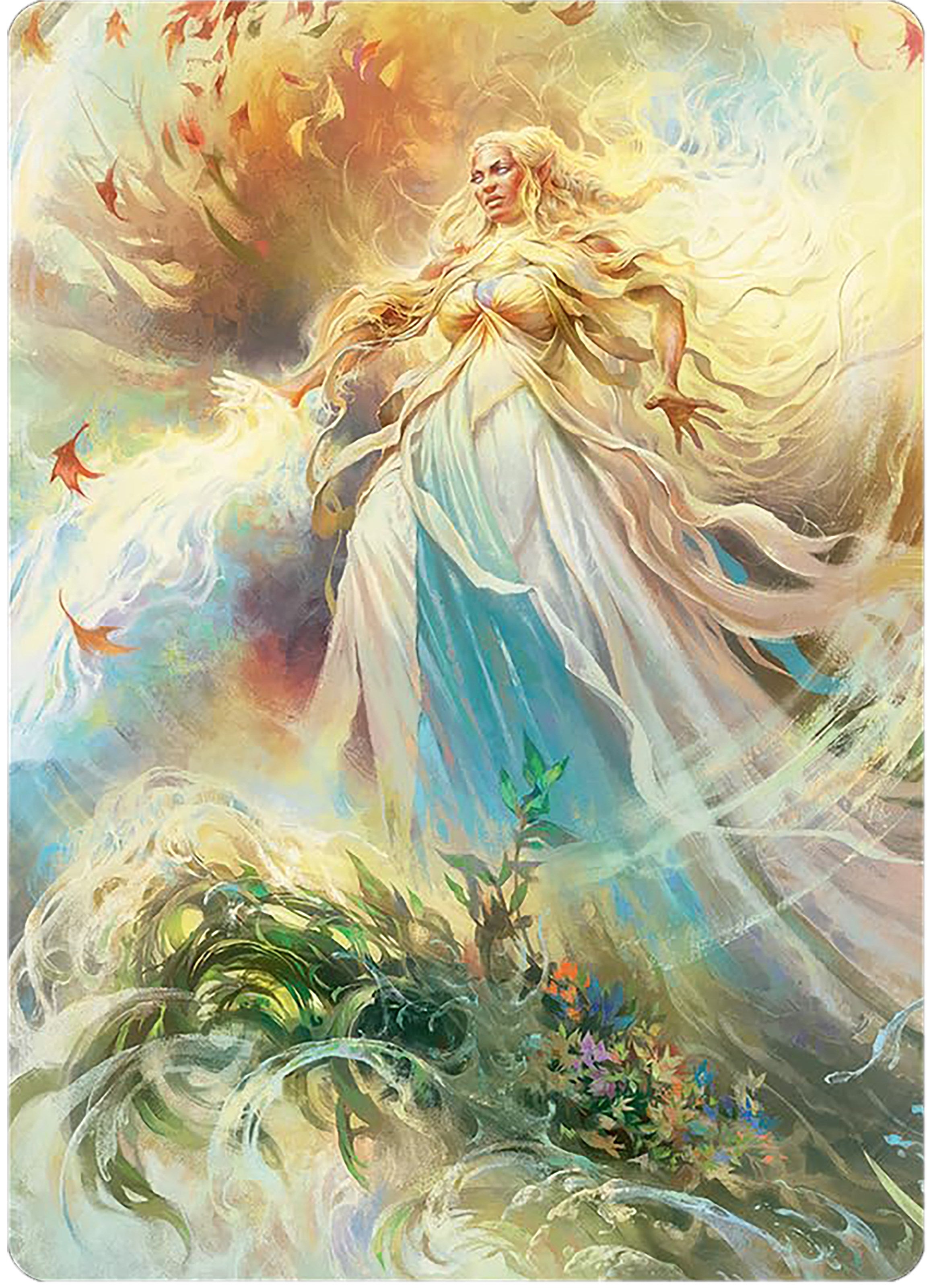 Galadriel, Light of Valinor Art Card [The Lord of the Rings: Tales of Middle-earth Art Series] | Exor Games Dartmouth