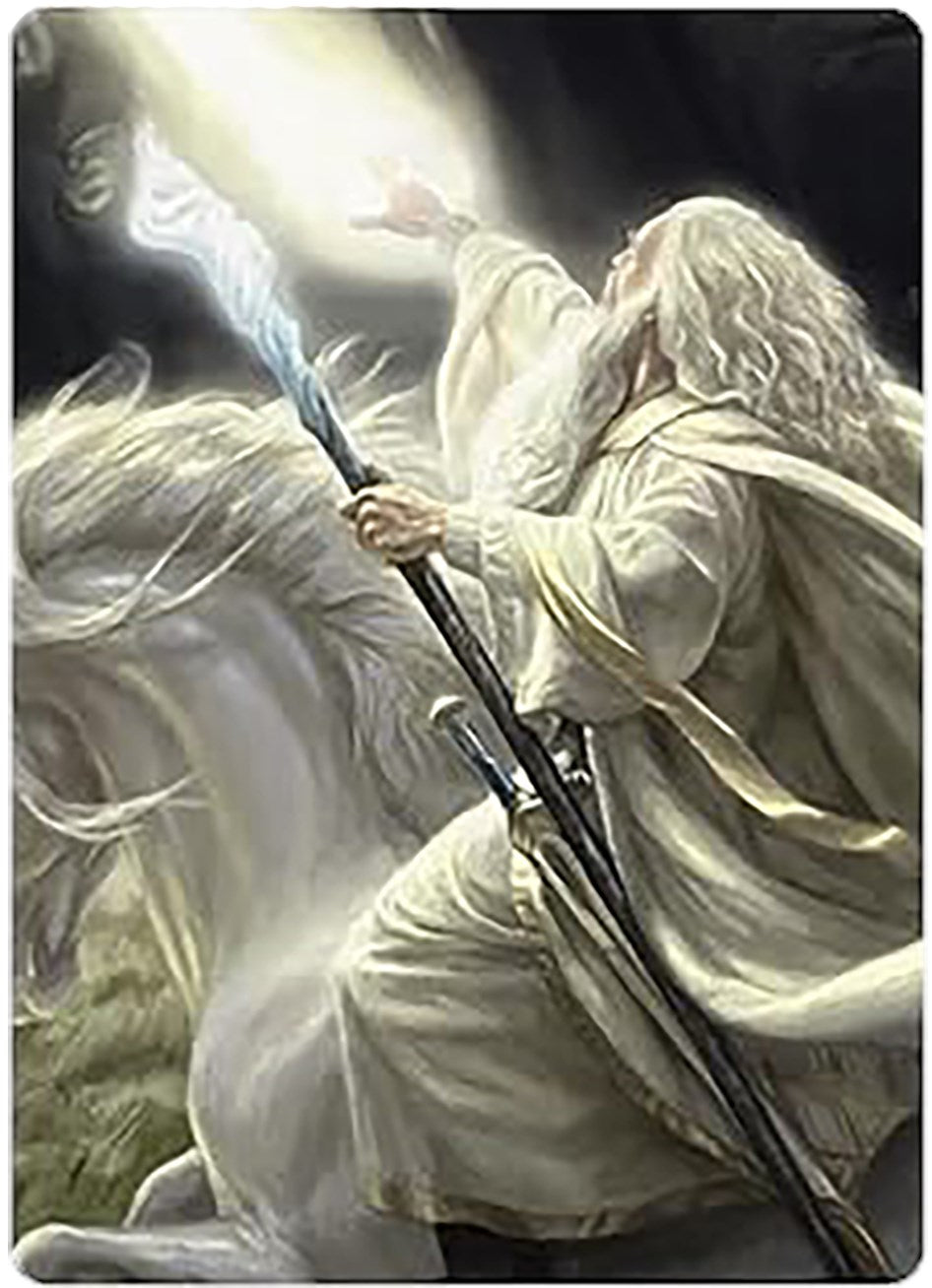 Gandalf of the Secret Fire Art Card [The Lord of the Rings: Tales of Middle-earth Art Series] | Exor Games Dartmouth