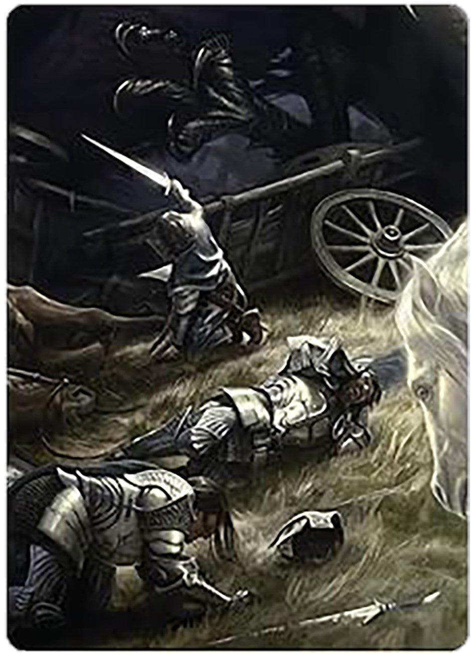 Courageous Resolve Art Card [The Lord of the Rings: Tales of Middle-earth Art Series] | Exor Games Dartmouth