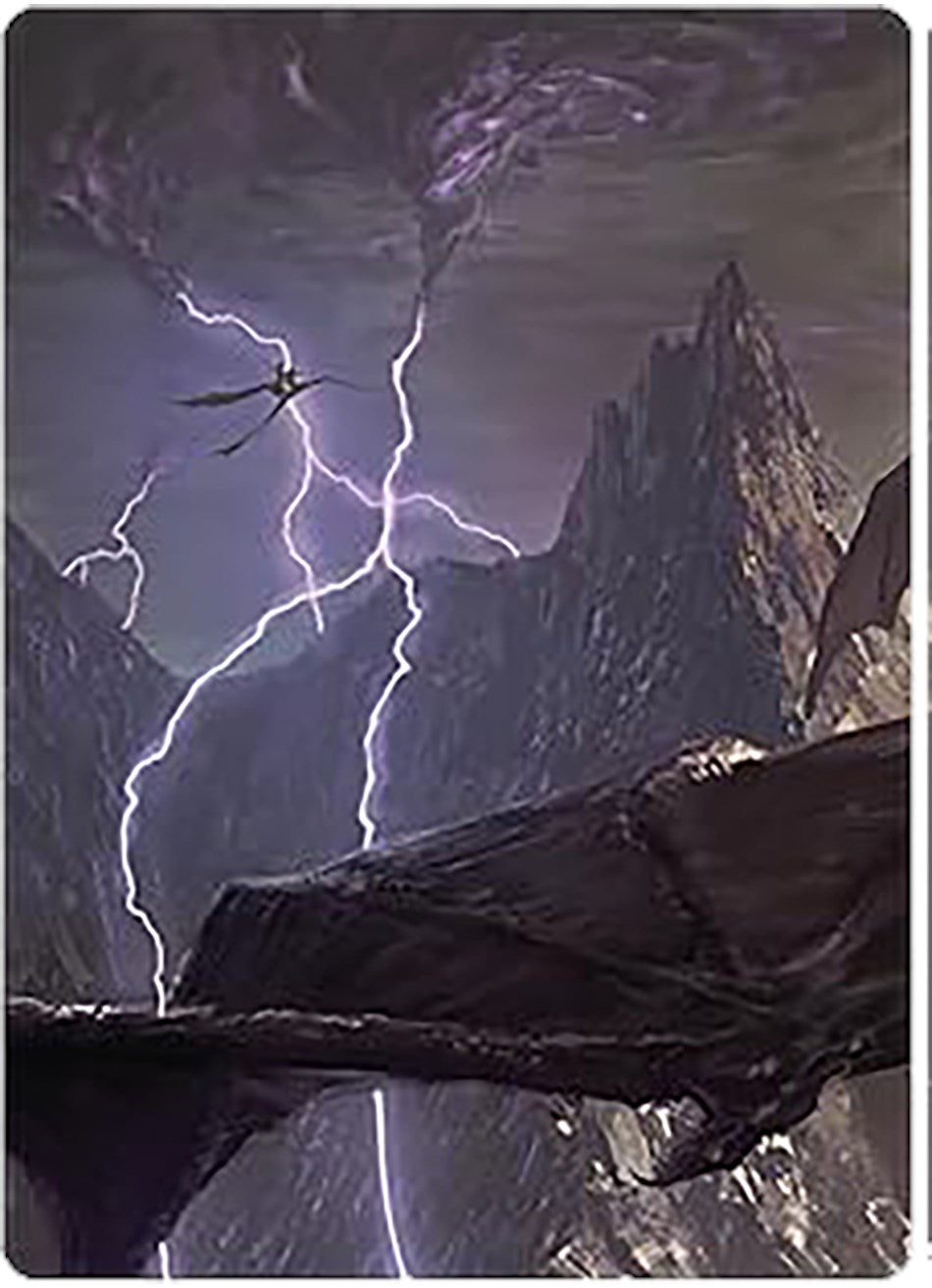 Call Forth the Tempest Art Card [The Lord of the Rings: Tales of Middle-earth Art Series] | Exor Games Dartmouth