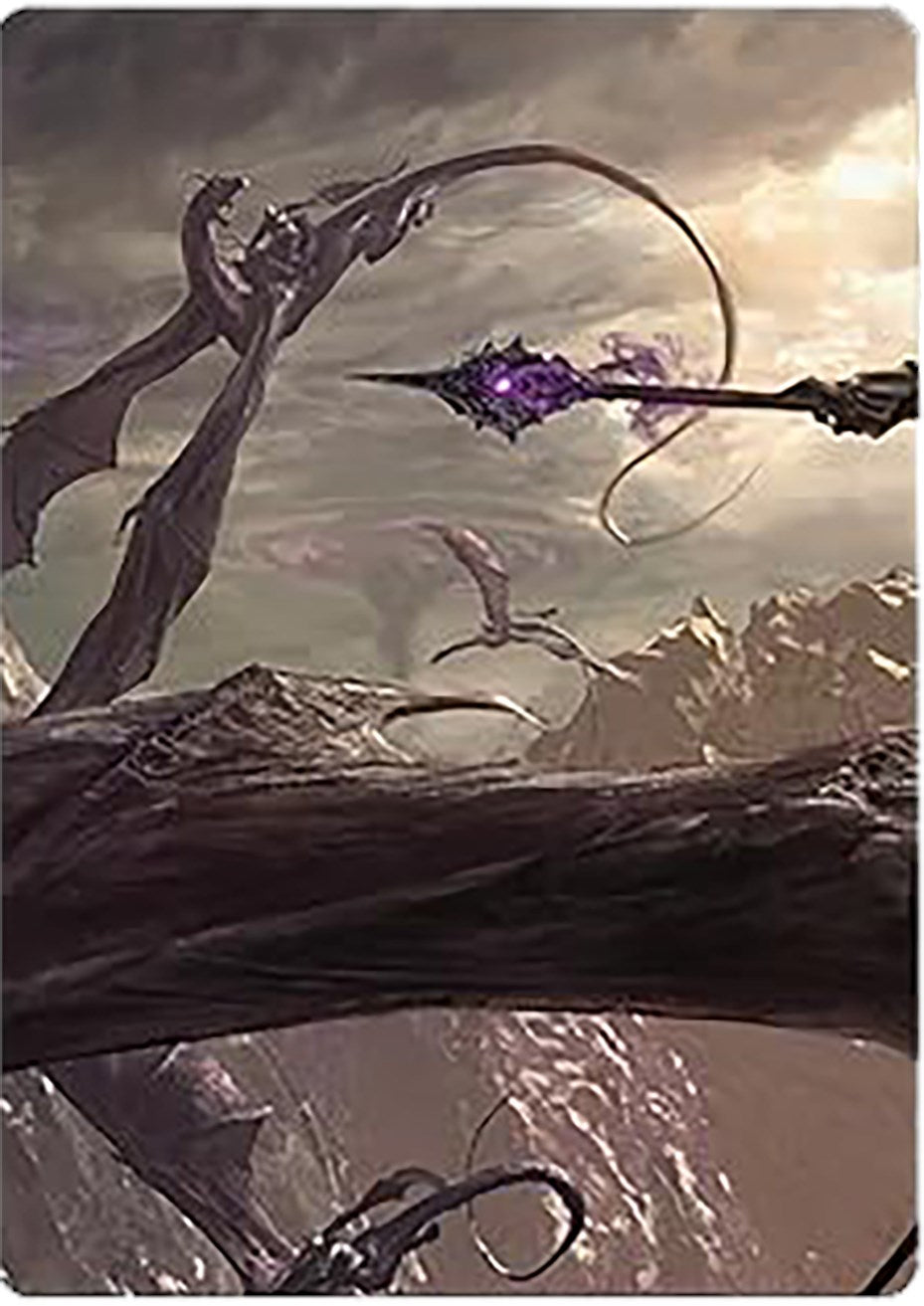 Nazgul Battle-Mace Art Card [The Lord of the Rings: Tales of Middle-earth Art Series] | Exor Games Dartmouth