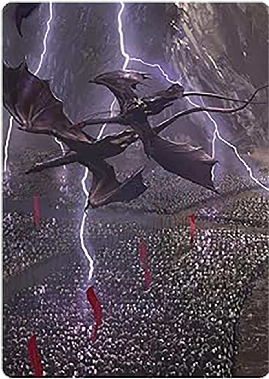 Mordor on the March Art Card [The Lord of the Rings: Tales of Middle-earth Art Series] | Exor Games Dartmouth