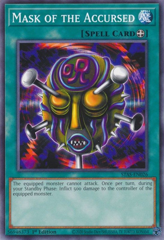 Mask of the Accursed [STAS-EN026] Common | Exor Games Dartmouth