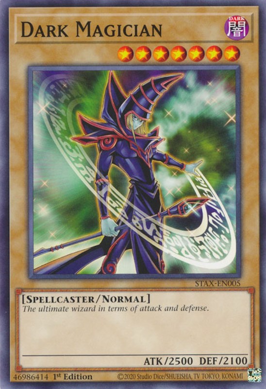 Dark Magician [STAX-EN005] Common | Exor Games Dartmouth
