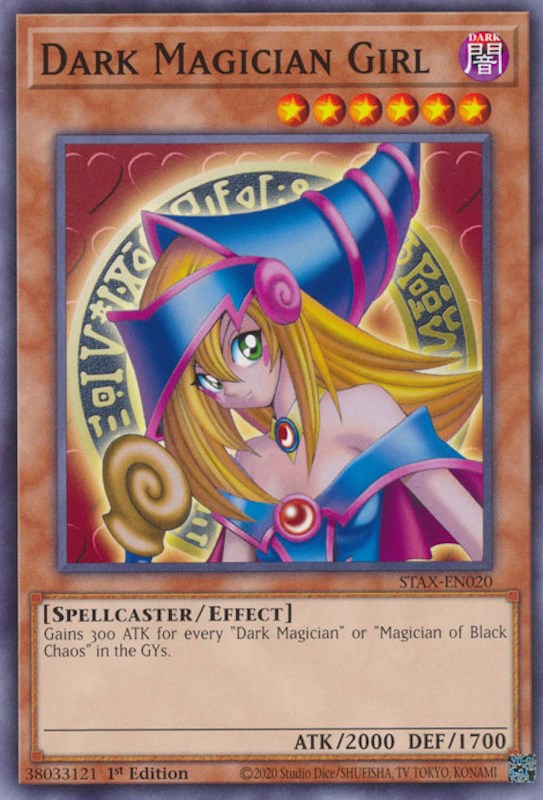 Dark Magician Girl [STAX-EN020] Common | Exor Games Dartmouth