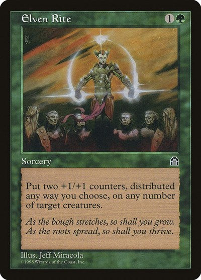 Elven Rite [Stronghold] | Exor Games Dartmouth