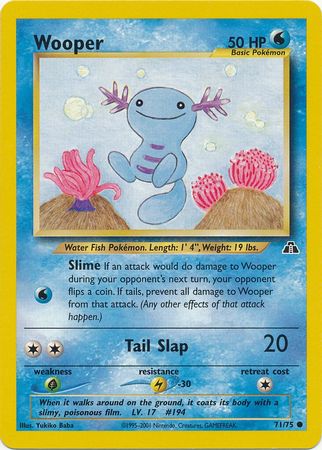 Wooper (71/75) [Neo Discovery Unlimited] | Exor Games Dartmouth