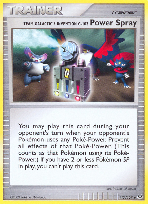 Team Galactic's Invention G-103 Power Spray (117/127) [Platinum: Base Set] | Exor Games Dartmouth
