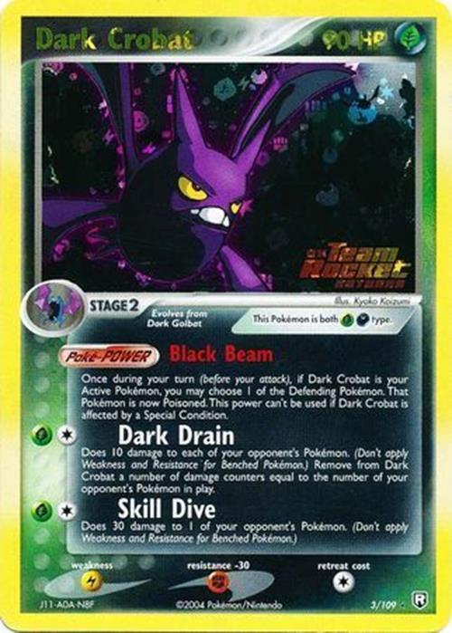 Dark Crobat (3/109) (Stamped) [EX: Team Rocket Returns] | Exor Games Dartmouth