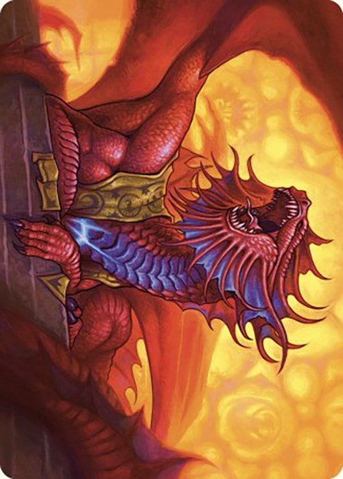 Niv-Mizzet, Guildpact Art Card (44/49) [Murders at Karlov Manor Art Series] | Exor Games Dartmouth