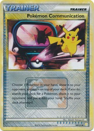 Pokemon Communication (98/123) (League Promo) [HeartGold & SoulSilver: Base Set] | Exor Games Dartmouth