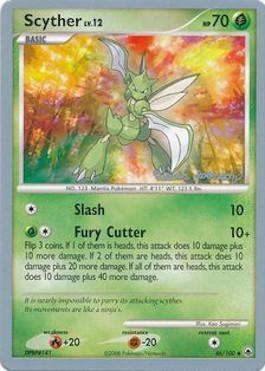 Scyther LV.12 (46/100) (Intimidation - Tristan Robinson) [World Championships 2008] | Exor Games Dartmouth