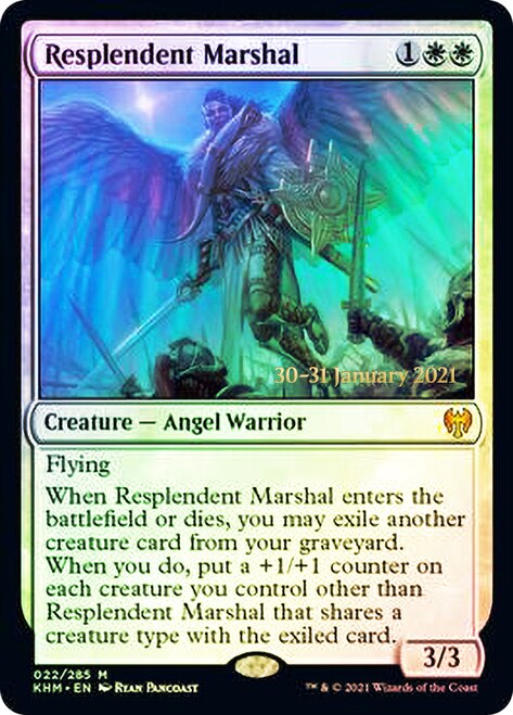 Resplendent Marshal  [Kaldheim Prerelease Promos] | Exor Games Dartmouth