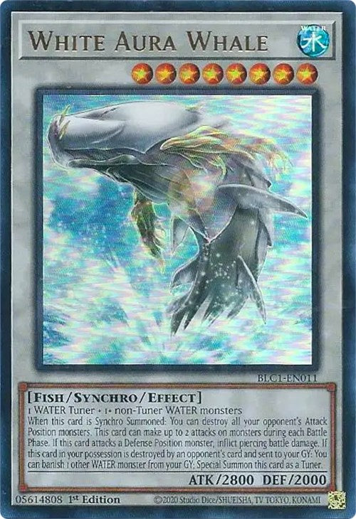 White Aura Whale [BLC1-EN011] Ultra Rare | Exor Games Dartmouth