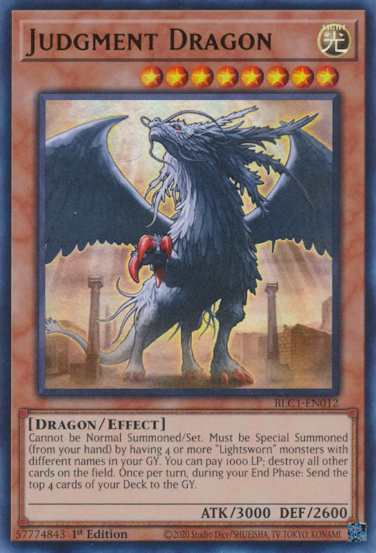 Judgment Dragon [BLC1-EN012] Ultra Rare | Exor Games Dartmouth