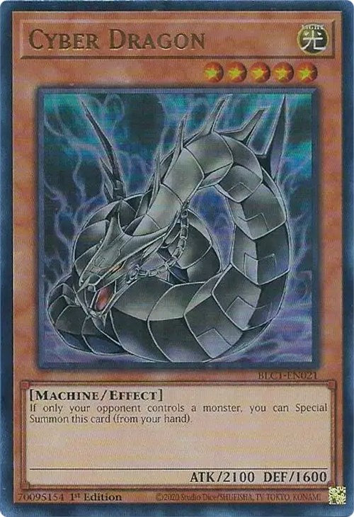 Cyber Dragon (Alternate Art) [BLC1-EN021] Ultra Rare | Exor Games Dartmouth