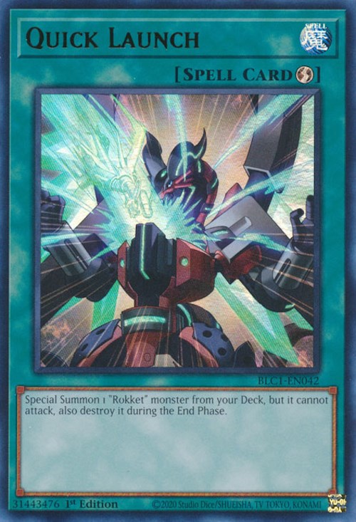 Quick Launch [BLC1-EN042] Ultra Rare | Exor Games Dartmouth