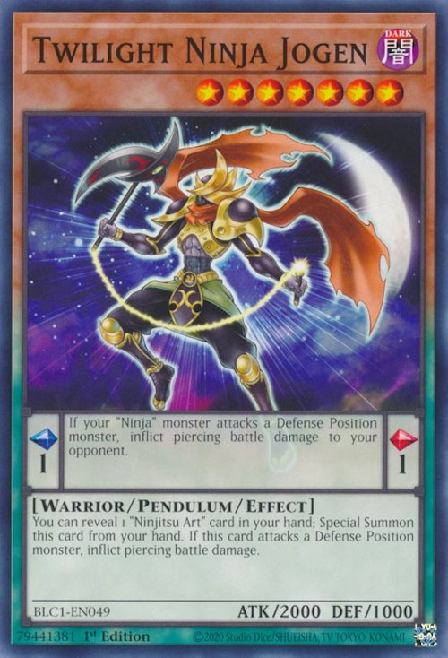 Twilight Ninja Jogen [BLC1-EN049] Common | Exor Games Dartmouth