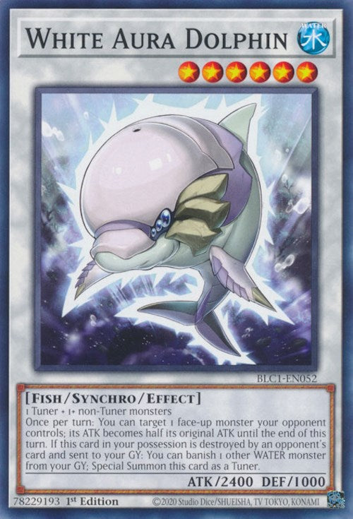 White Aura Dolphin [BLC1-EN052] Common | Exor Games Dartmouth