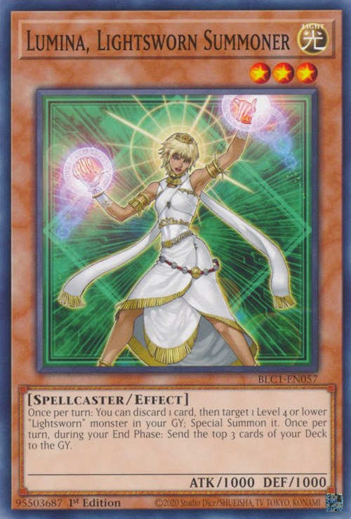 Lumina, Lightsworn Summoner [BLC1-EN057] Common | Exor Games Dartmouth