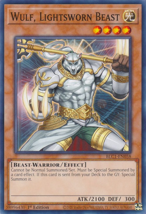 Wulf, Lightsworn Beast [BLC1-EN058] Common | Exor Games Dartmouth