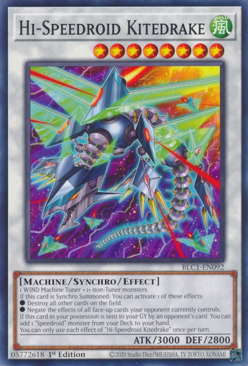 Hi-Speedroid Kitedrake [BLC1-EN092] Common | Exor Games Dartmouth