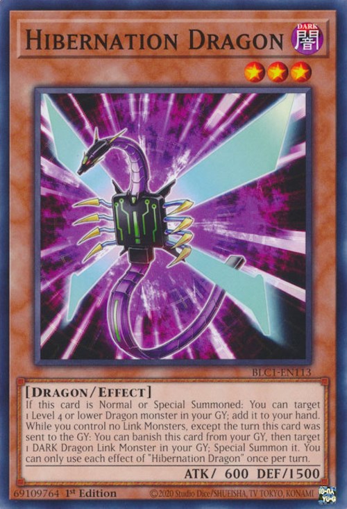 Hibernation Dragon [BLC1-EN113] Common | Exor Games Dartmouth