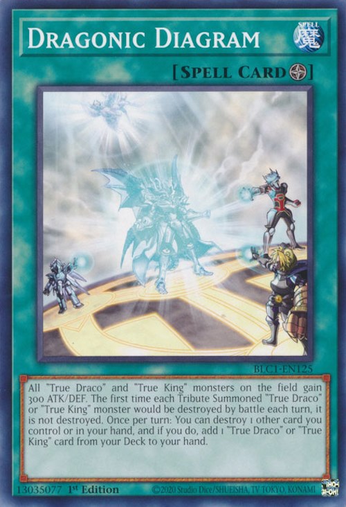 Dragonic Diagram [BLC1-EN125] Common | Exor Games Dartmouth