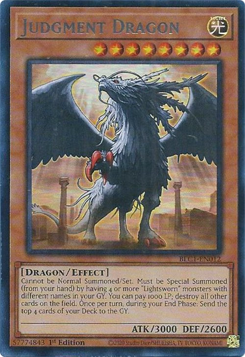 Judgment Dragon (Silver) [BLC1-EN012] Ultra Rare | Exor Games Dartmouth
