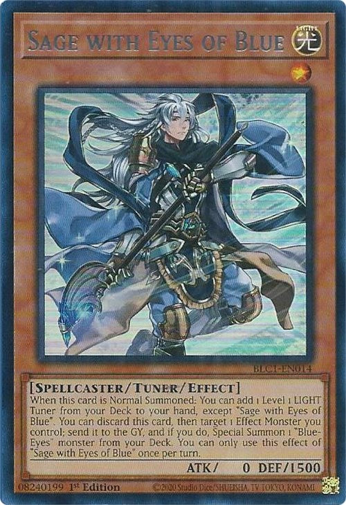 Sage with Eyes of Blue (Silver) [BLC1-EN014] Ultra Rare | Exor Games Dartmouth