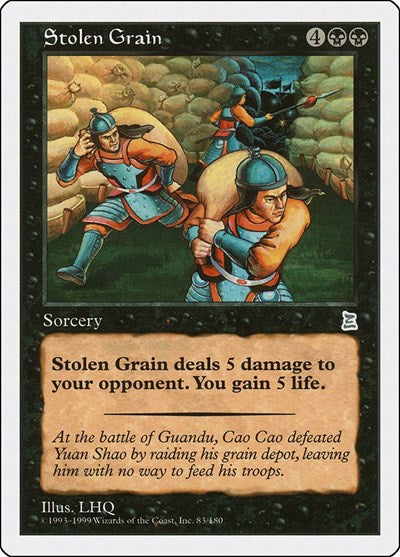 Stolen Grain [Portal Three Kingdoms] | Exor Games Dartmouth