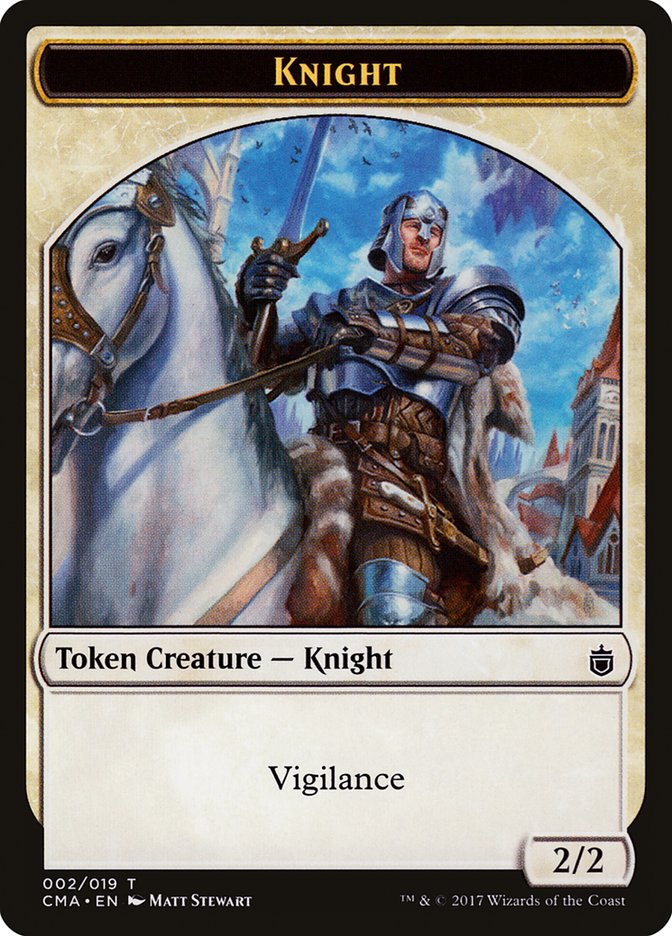 Knight [Commander Anthology Tokens] | Exor Games Dartmouth