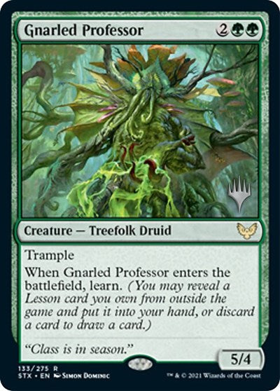 Gnarled Professor (Promo Pack) [Strixhaven: School of Mages Promos] | Exor Games Dartmouth