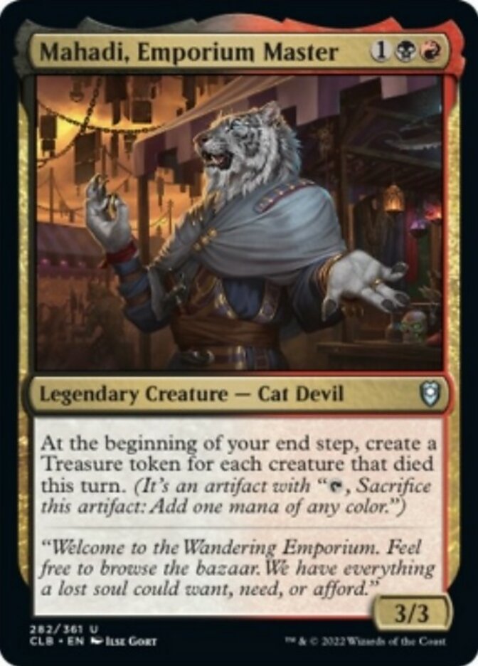 Mahadi, Emporium Master [Commander Legends: Battle for Baldur's Gate] | Exor Games Dartmouth