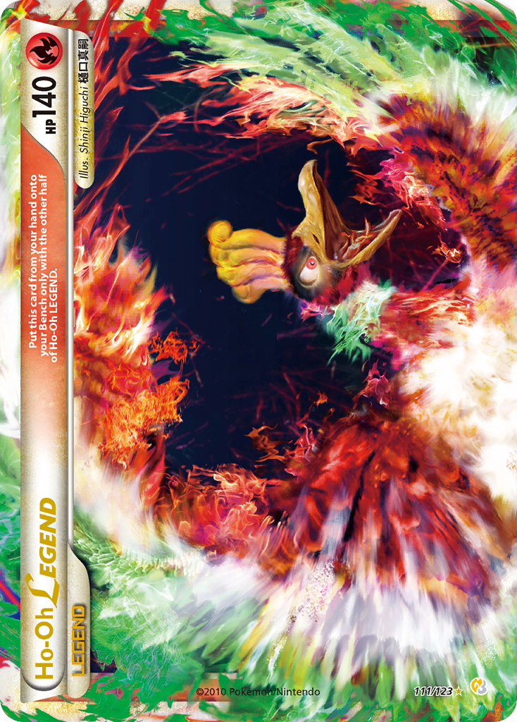 Ho-Oh LEGEND (111/123) [HeartGold & SoulSilver: Base Set] | Exor Games Dartmouth