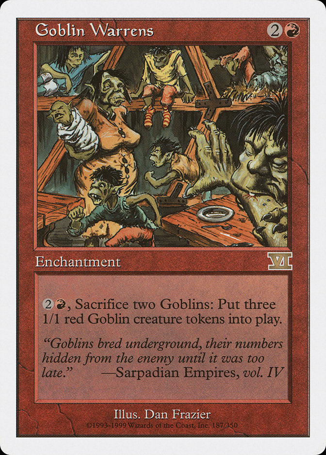 Goblin Warrens [Classic Sixth Edition] | Exor Games Dartmouth