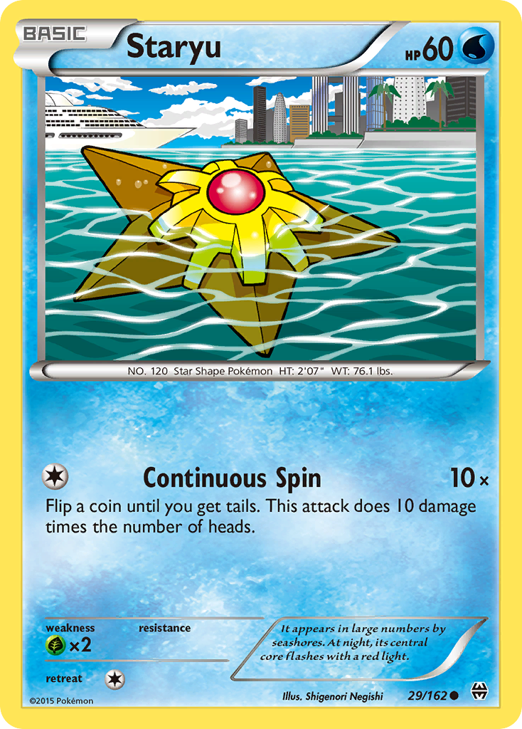 Staryu (29/162) [XY: BREAKthrough] | Exor Games Dartmouth