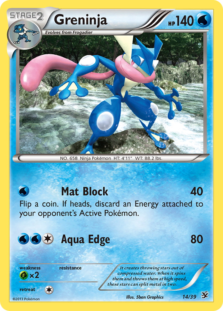 Greninja (14/39) [XY: Kalos Starter Set] | Exor Games Dartmouth