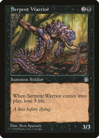 Serpent Warrior [Stronghold] | Exor Games Dartmouth