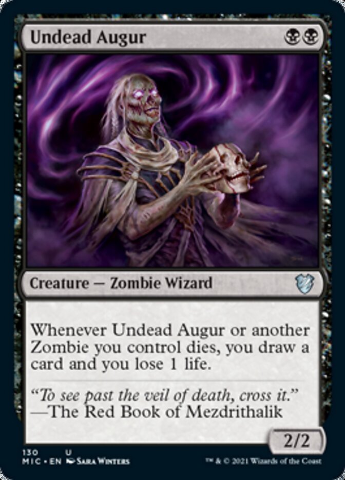 Undead Augur [Innistrad: Midnight Hunt Commander] | Exor Games Dartmouth