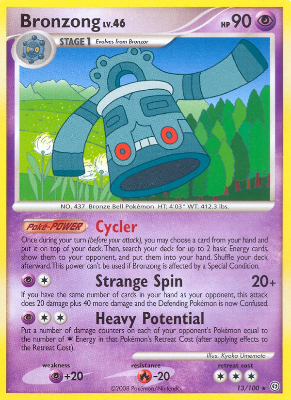 Bronzong (13/100) [Diamond & Pearl: Stormfront] | Exor Games Dartmouth