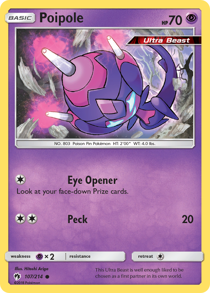 Poipole (107/214) [Sun & Moon: Lost Thunder] | Exor Games Dartmouth