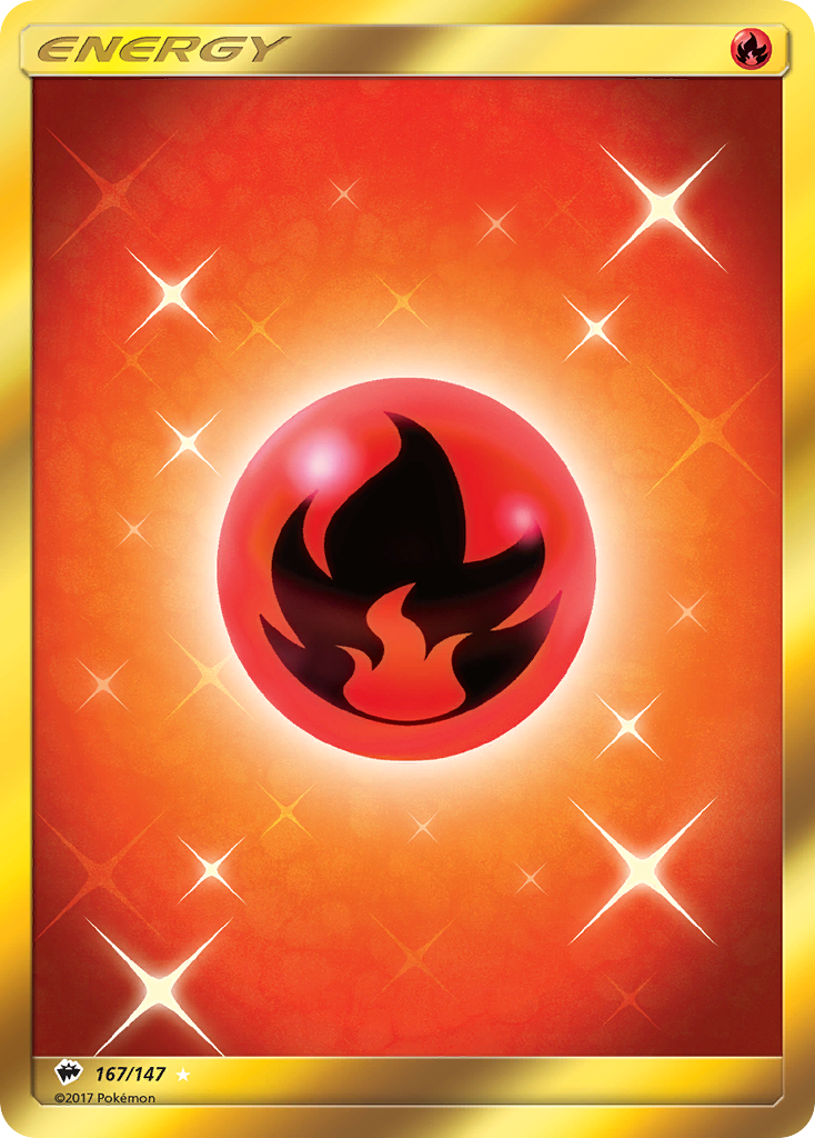 Fire Energy (167/147) [Sun & Moon: Burning Shadows] | Exor Games Dartmouth