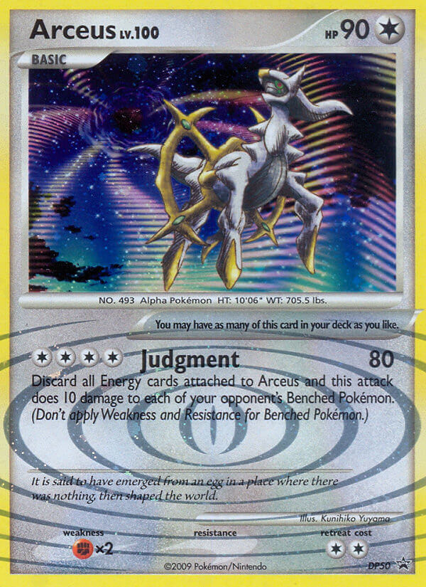 Arceus (DP50) [Diamond & Pearl: Black Star Promos] | Exor Games Dartmouth