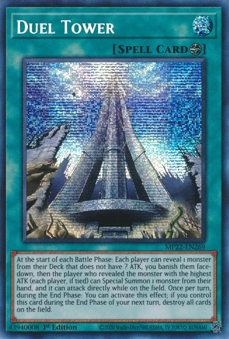 Duel Tower [MP22-EN269] Prismatic Secret Rare | Exor Games Dartmouth