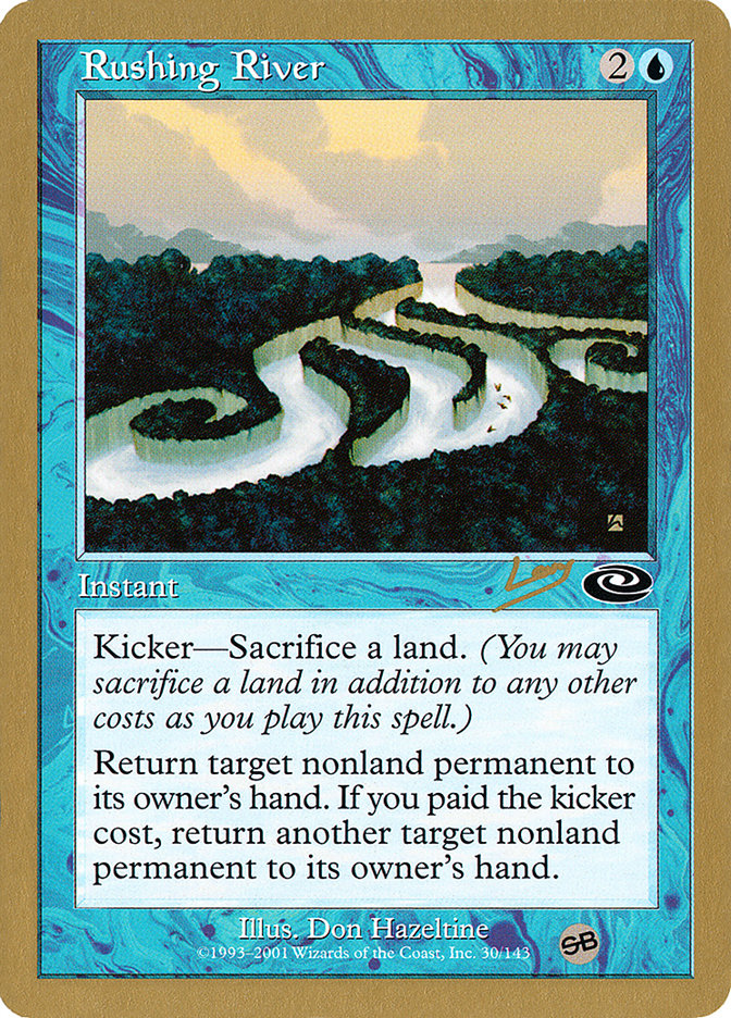 Rushing River (Raphael Levy) (SB) [World Championship Decks 2002] | Exor Games Dartmouth