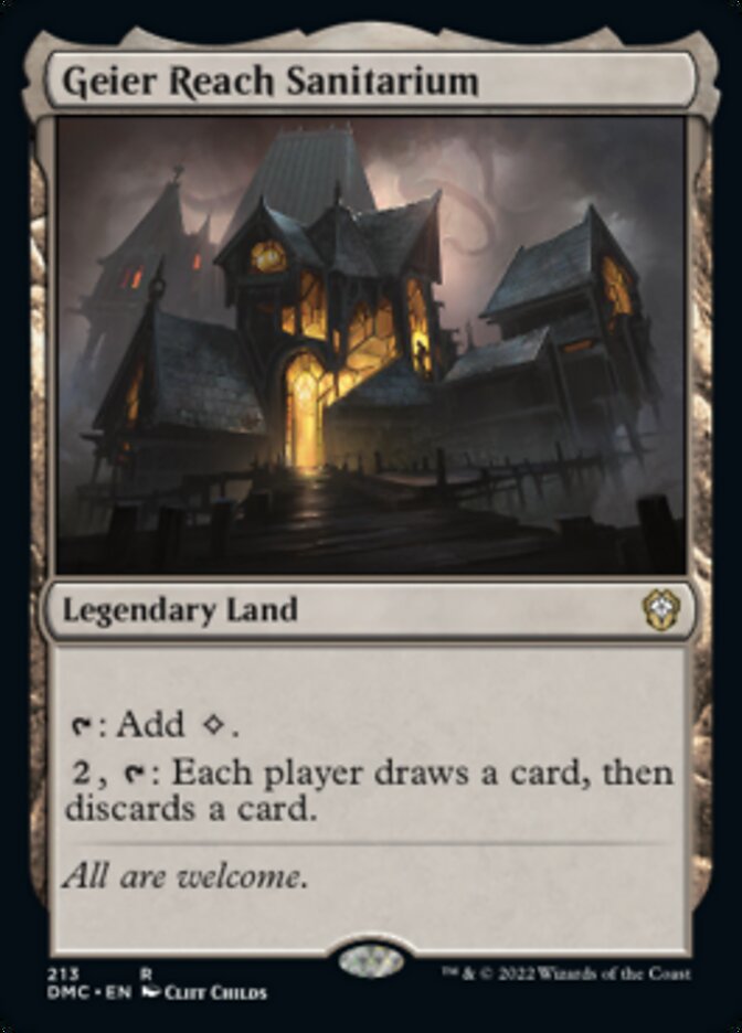 Geier Reach Sanitarium [Dominaria United Commander] | Exor Games Dartmouth